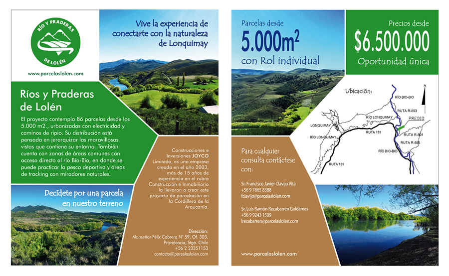 Flyer Parcelas Lolén